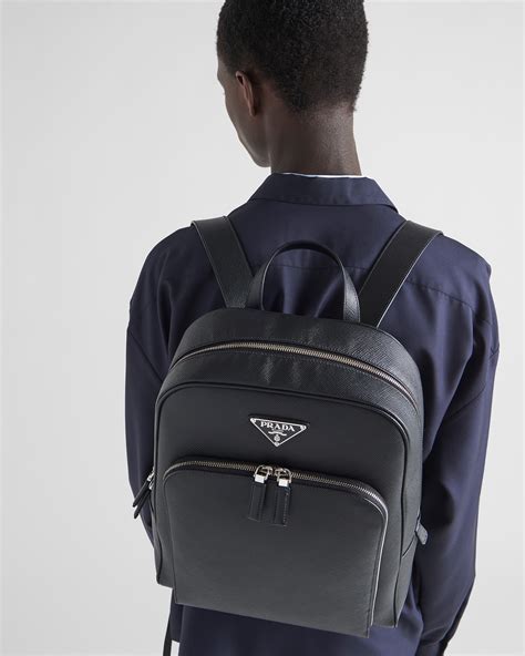 prada spring bag|Prada leather rucksack.